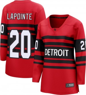Martin Lapointe Detroit Red Wings Fanatics Branded Women's Breakaway Special Edition 2.0 Jersey (Red)