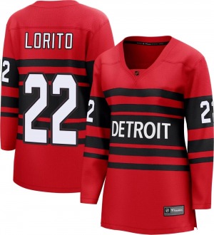 Matthew Lorito Detroit Red Wings Fanatics Branded Women's Breakaway Special Edition 2.0 Jersey (Red)