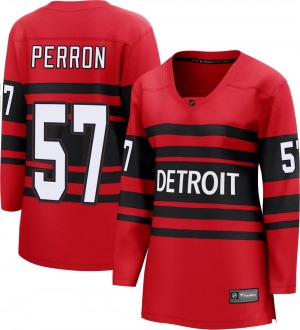 David Perron Detroit Red Wings Fanatics Branded Women's Breakaway Special Edition 2.0 Jersey (Red)