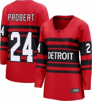 Bob Probert Detroit Red Wings Fanatics Branded Women's Breakaway Special Edition 2.0 Jersey (Red)