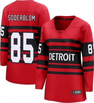 Elmer Soderblom Detroit Red Wings Fanatics Branded Women's Breakaway Special Edition 2.0 Jersey (Red)