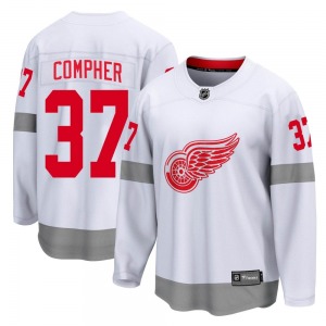 J.T. Compher Detroit Red Wings Fanatics Branded Youth Breakaway 2020/21 Special Edition Jersey (White)