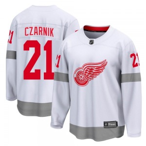 Austin Czarnik Detroit Red Wings Fanatics Branded Youth Breakaway 2020/21 Special Edition Jersey (White)