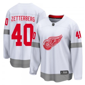 Henrik Zetterberg Detroit Red Wings Fanatics Branded Youth Breakaway 2020/21 Special Edition Jersey (White)