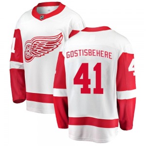 Shayne Gostisbehere Detroit Red Wings Fanatics Branded Youth Breakaway Away Jersey (White)