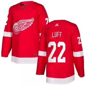 Matt Luff Detroit Red Wings Adidas Authentic Home Jersey (Red)