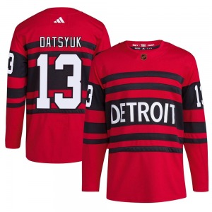 Pavel Datsyuk Detroit Red Wings Adidas Authentic Reverse Retro 2.0 Jersey (Red)