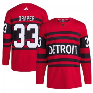 Kris Draper Detroit Red Wings Adidas Authentic Reverse Retro 2.0 Jersey (Red)