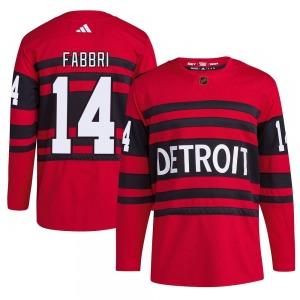 Robby Fabbri Detroit Red Wings Adidas Authentic Reverse Retro 2.0 Jersey (Red)