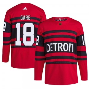 Danny Gare Detroit Red Wings Adidas Authentic Reverse Retro 2.0 Jersey (Red)