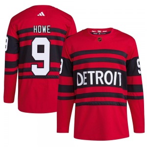 Gordie Howe Detroit Red Wings Adidas Authentic Reverse Retro 2.0 Jersey (Red)