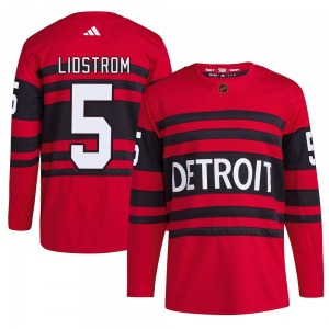 Nicklas Lidstrom Detroit Red Wings Adidas Authentic Reverse Retro 2.0 Jersey (Red)