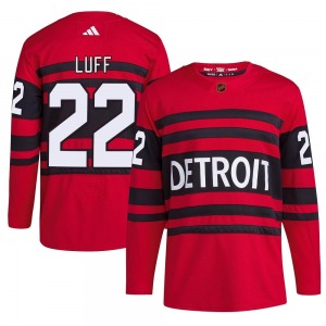 Matt Luff Detroit Red Wings Adidas Authentic Reverse Retro 2.0 Jersey (Red)