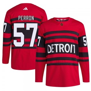 David Perron Detroit Red Wings Adidas Authentic Reverse Retro 2.0 Jersey (Red)