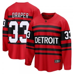 Kris Draper Detroit Red Wings Fanatics Branded Breakaway Special Edition 2.0 Jersey (Red)