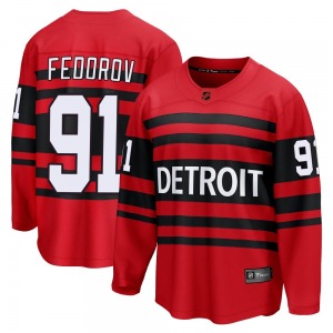 Sergei Fedorov Detroit Red Wings Fanatics Branded Breakaway Special Edition 2.0 Jersey (Red)