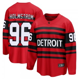 Tomas Holmstrom Detroit Red Wings Fanatics Branded Breakaway Special Edition 2.0 Jersey (Red)