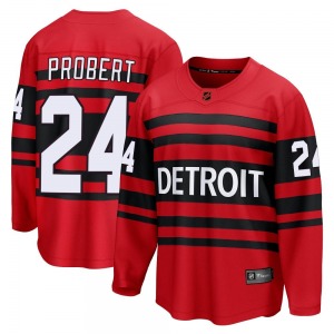 Bob Probert Detroit Red Wings Fanatics Branded Breakaway Special Edition 2.0 Jersey (Red)