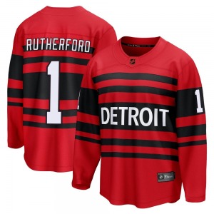 Jim Rutherford Detroit Red Wings Fanatics Branded Breakaway Special Edition 2.0 Jersey (Red)