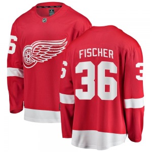 Christian Fischer Detroit Red Wings Fanatics Branded Youth Breakaway Home Jersey (Red)
