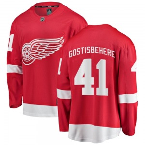 Shayne Gostisbehere Detroit Red Wings Fanatics Branded Youth Breakaway Home Jersey (Red)