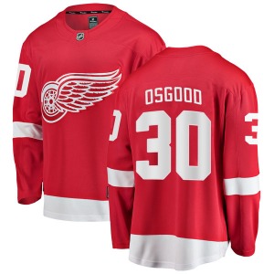 Chris Osgood Detroit Red Wings Fanatics Branded Youth Breakaway Home Jersey (Red)